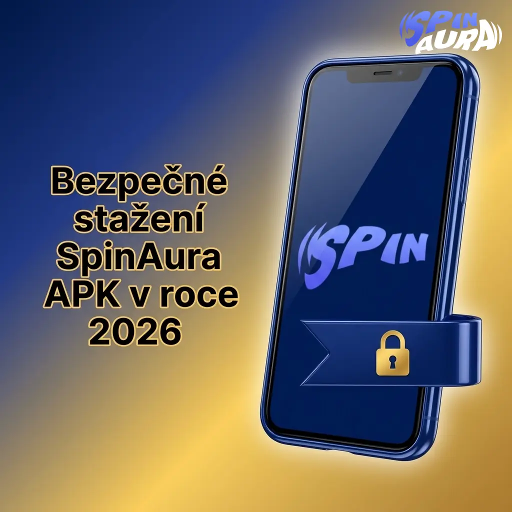 Bezpečné stažení SpinAura APK 2026 se SSL ochranou, licencí a ověřením věku 18+
