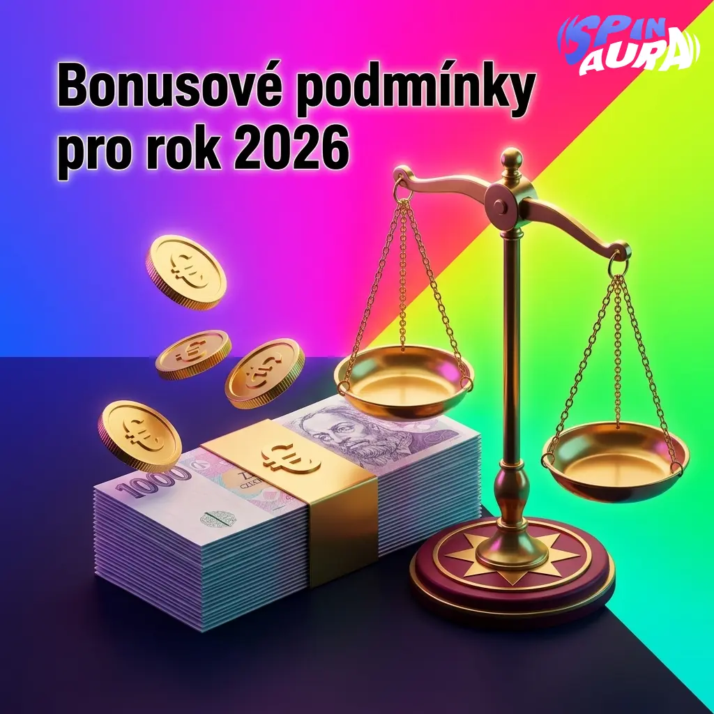 Bonusové podmínky 2026: ověření 18+, uvítací kód AURA, vkladový bonus a pravidla sázek