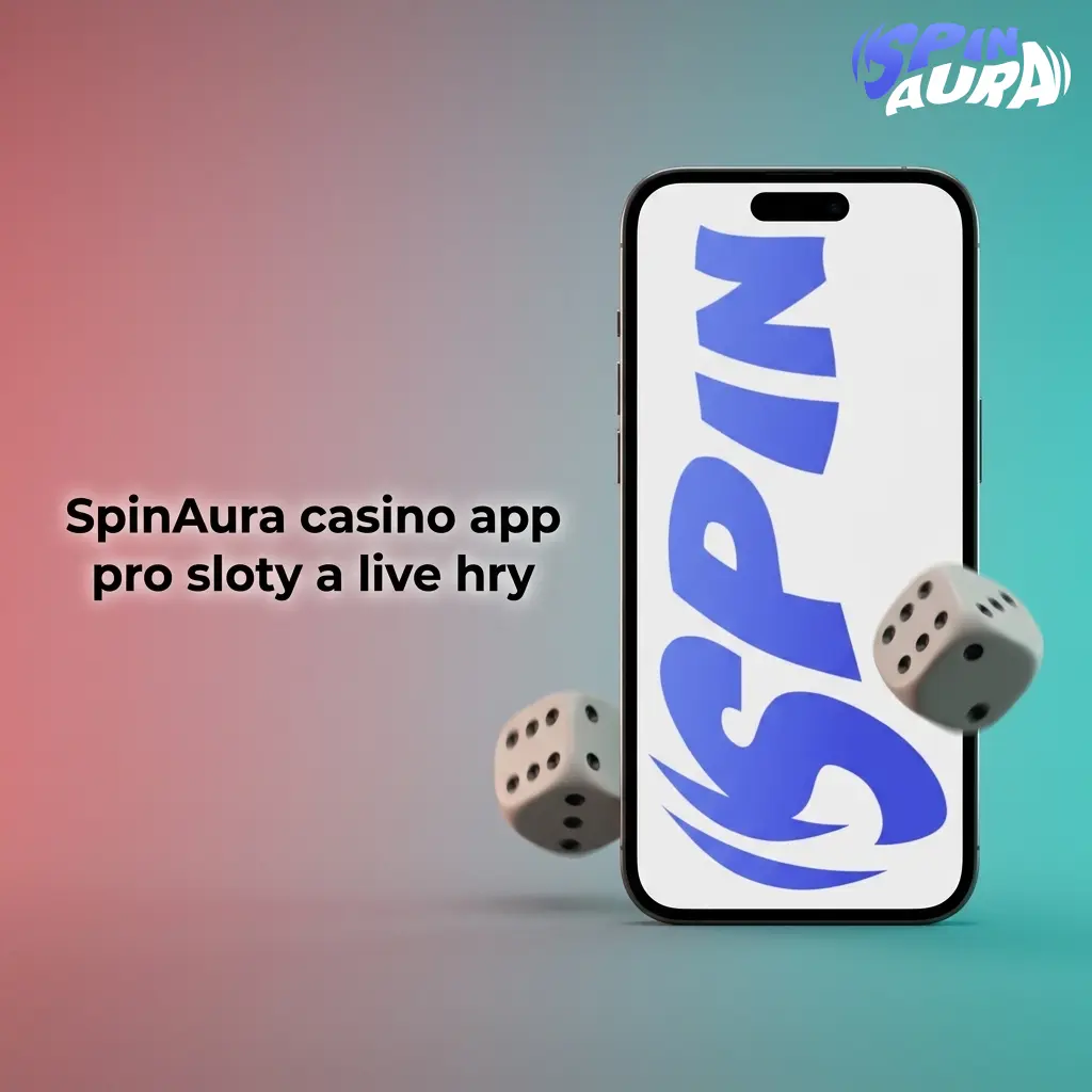 Mobilní aplikace SpinAura casino se sloty, live ruletou, blackjackem a promo nabídkami