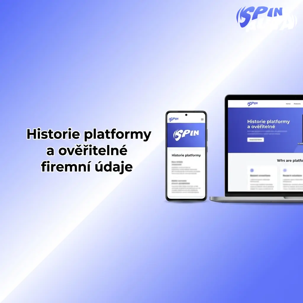 Ověření historie SpinAura, licence, firemních údajů a právních dokumentů na oficiálním webu