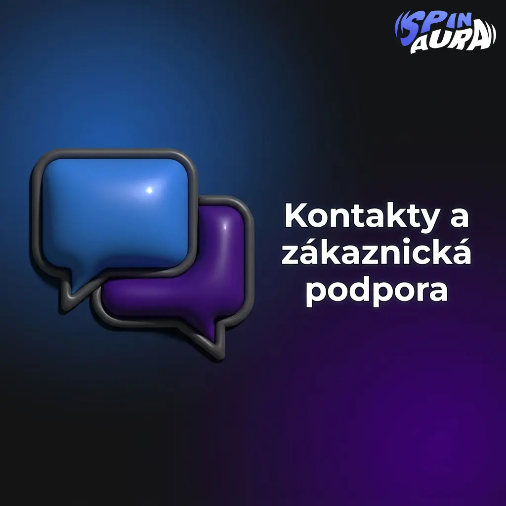 Zákaznická podpora 24/7 s live chatem, formulářem, e-mailem, nápovědou a zprávami v účtu