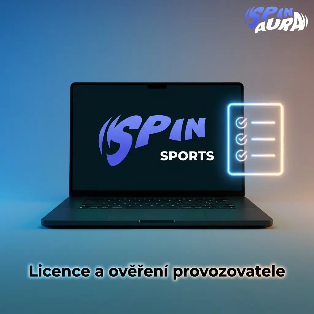 Kontrola licence SpinAura v registru Ministerstva financí ČR pro české hráče