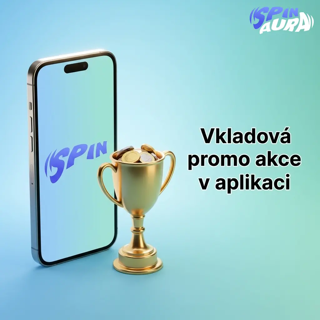 Vkladová promo akce v aplikaci s údaji o bonusu, podmínkách, platnosti a tlačítkem Získat bonus