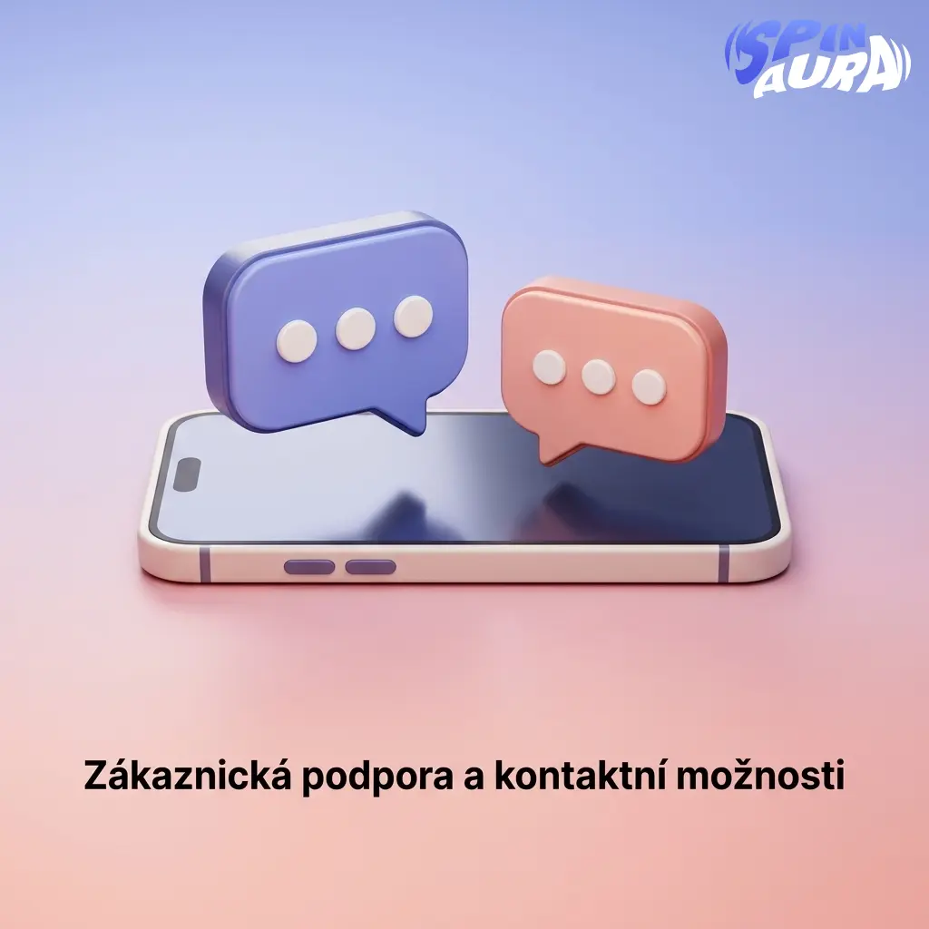 Zákaznická podpora 24/7 s živým chatem, formulářem, e-mailem a centrem nápovědy