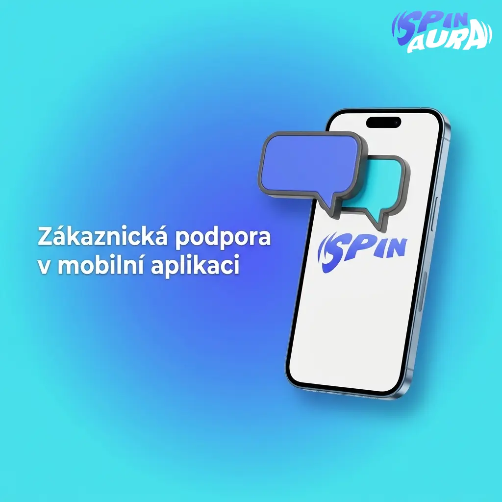 Zákaznická podpora v mobilní aplikaci s živým chatem, e-mailem a centrem nápovědy