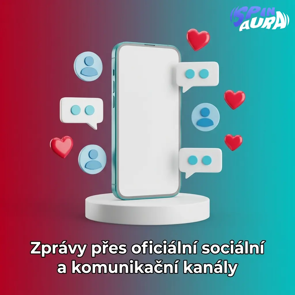 Bezpečné zprávy přes oficiální sociální sítě a komunikační kanály bez sdílení citlivých údajů