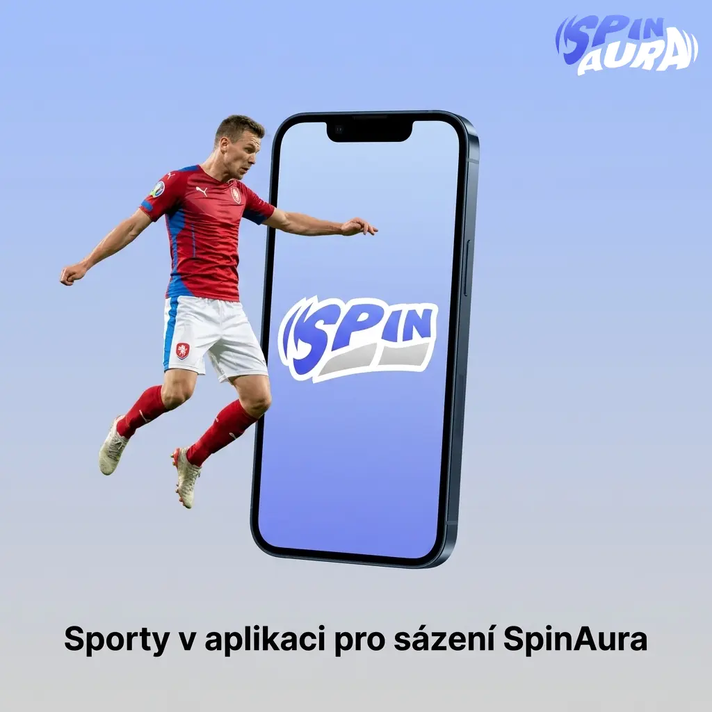 Přehled sportů v aplikaci SpinAura s živým i předzápasovým sázením, kurzy, statistikami a přenosy