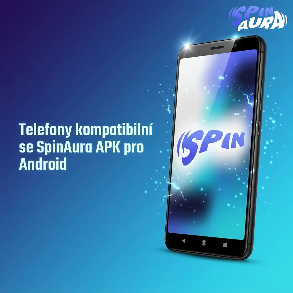 Kompatibilní telefony pro SpinAura APK: Samsung Galaxy S23, Xiaomi Redmi Note 13, Pixel 8 a další