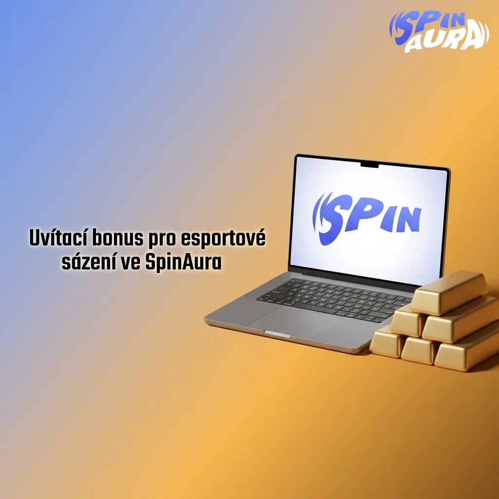 Uvítací bonus SpinAura pro esportové sázení: 100 % až 15 000 EUR a 350 volných zatočení s kódem AURA